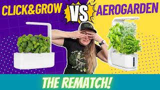 Hydroponic Rematch: Click & Grow 3 vs. AeroGarden Sprout – Who Reigns Supreme?
