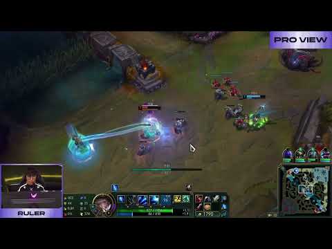 GENG Ruler Ashe Pro View | KT vs GENG | 2025 LCK Round 1-2 W5D2