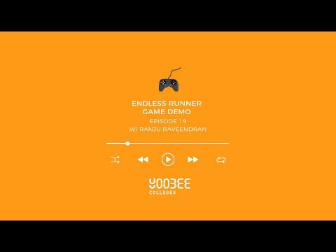Creative Session - How to Make an Endless Runner Game (Demo in Unity Game Engine)