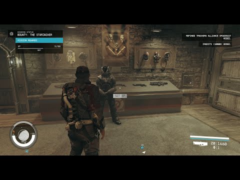 Trackers Alliance. Bounty: The Starjacker. Starfield, NG+12, 4K.