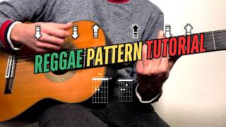 How to play an easy reggae guitar pattern