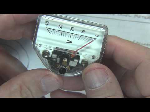 #235: Basics of Analog Panel Meters | Analog meter movements | D'Arsonval