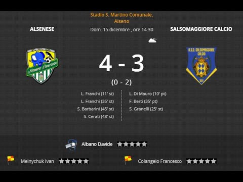 Alsenese VS Salsomaggiore 4 - 3