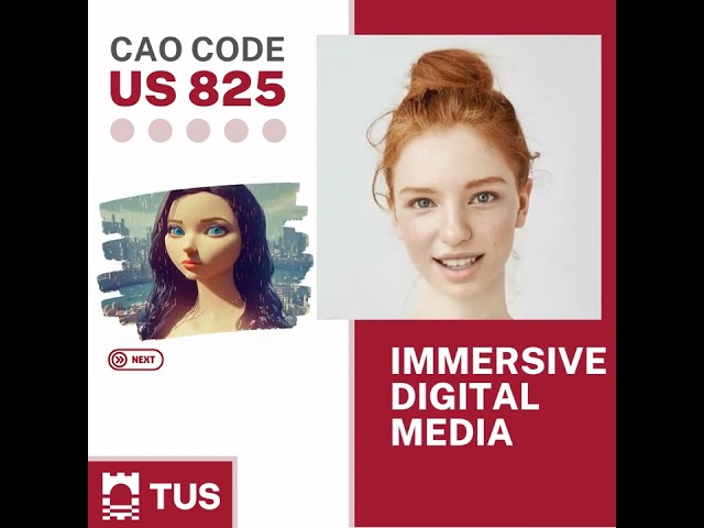 US825 - Immersive Digital Media [Limerick]