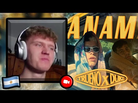FIRST REACTION TO PANAMÁ - Trueno, Duki | Argentinian Music Reaction