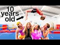 KIDS VS ADULTS EXTREME GYMNASTIC CHALLENGE