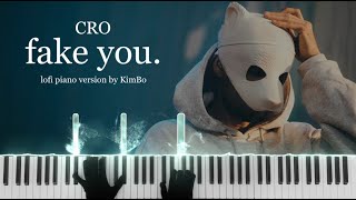 Cro ft. Ivy Sole - fake you. (lofi piano tutorial/cover/noten)