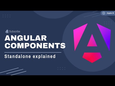 Angular Components Explained 🧩 Standalone Components in Angular 20