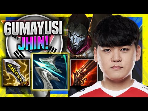 GUMAYUSI IS A MONSTER WITH JHIN! - T1 Gumayusi Plays Jhin ADC vs Jinx! | Season 11