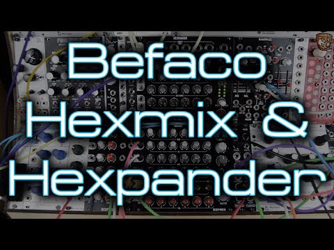 Befaco - Hexmix, Hexpander & Hexmix VCA