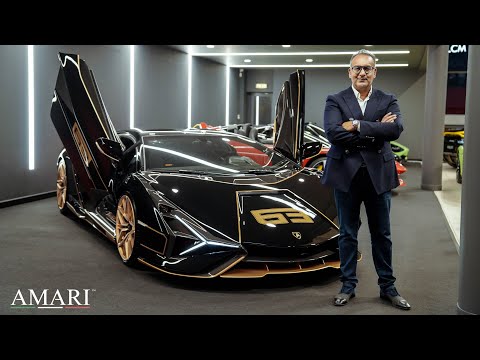£ 4 million -Sián FKP 37 - World's First Hybrid Lamborghini  |  1 of 63 globally, 1 of 2 in UK