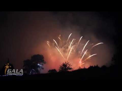Wedding Fireworks - a pyromusical display by Gala Fireworks