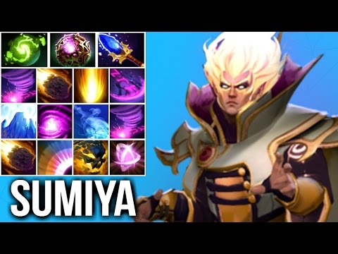 Perfect Invoker SunStrike Combo by SumiYa Invoker Master Epic Gameplay 7.05 Dota 2