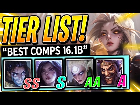 NEW BEST TFT Comps to CLIMB RANKED in Patch 16.1B | Teamfight Tactics Guide | Set 16 Meta Tier List