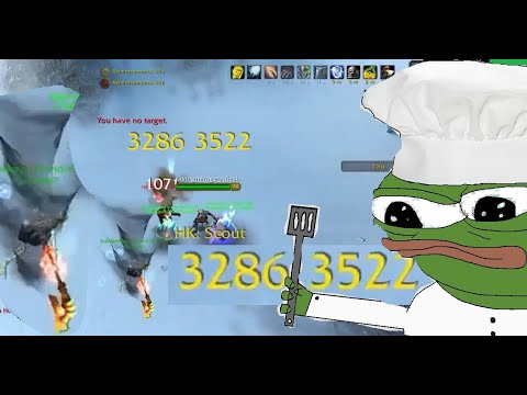 Windfury Crits for 3.2k and 3.5k on Enhancement Shaman with Soul Cleaver Black Temple Axe