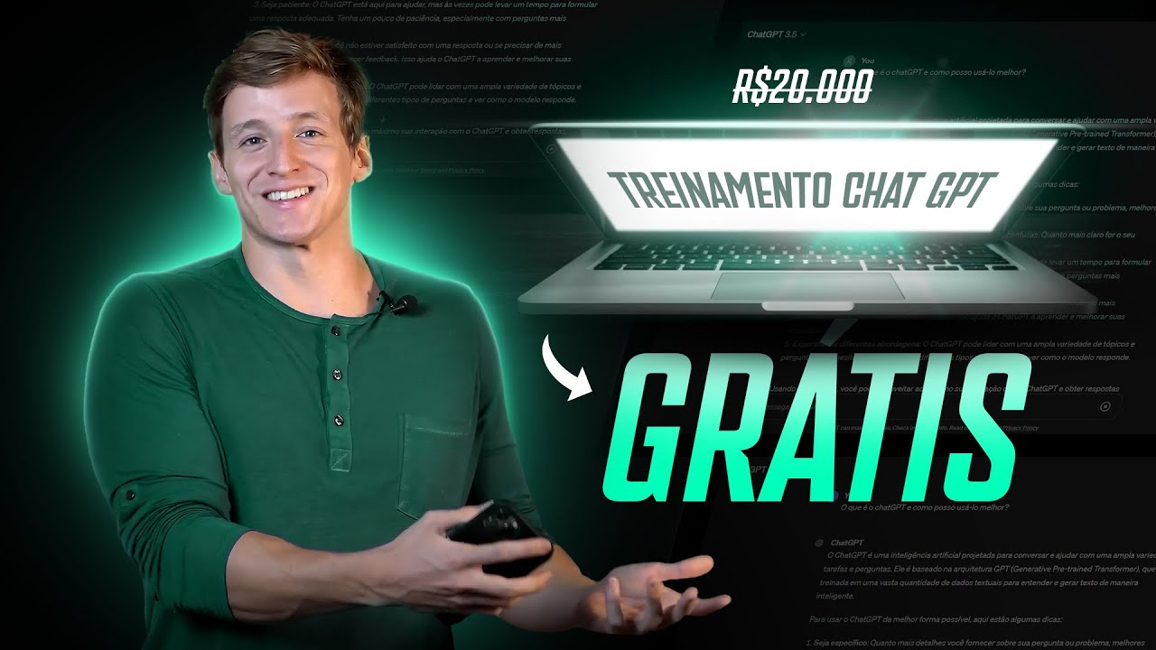 O curso de R$20.000 sobre ChatGPT - HOJE DE GRAÇA