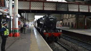 preview picture of video 'LMS 48151 - The Fellsman, Lancaster-Carlisle. 25/6/14'