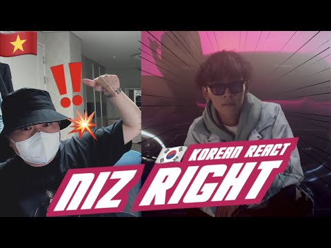 [EXCLUSIVE!]🇻🇳🇰🇷🔥Korean Hiphop Junkie react to RIGHT - NIZ (VNM/ENG SUB)