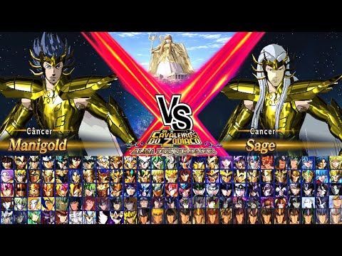 Manigold de Câncer |V.S| Sage de Câncer  | Saint Seiya Soldiers Soul | CDZ MULTIVERSE