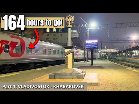 Trans-Siberian Railway – Part 1: Vladivostok to Khabarovsk (164-Hour Train Journey Begins!)