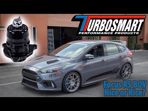 Focus RS BOV Comparison-Stock VS. Turbosmart Kompact Shortie Dual Port