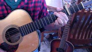 Grandma&#39;s Theme &amp; Small Town-(John Mellencamp - Lesson Play Through)