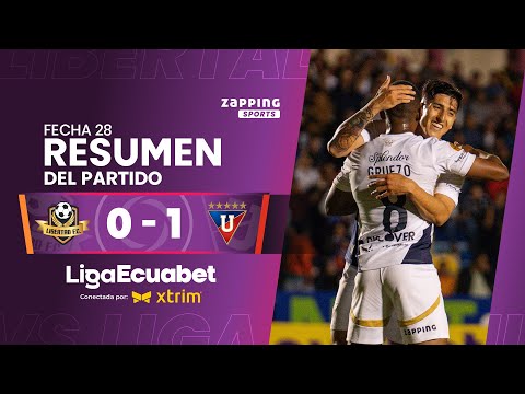 Libertad 0 - 1 Liga de Quito / Fecha 28 / Liga Ecuabet conectada por Xtrim