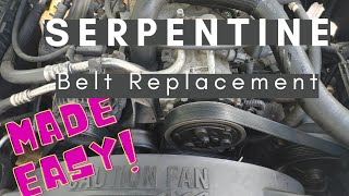 Dodge Durango & Dakota Serpentine Belt Replacement (1998-2003) | 5.2L & 5.9L V8