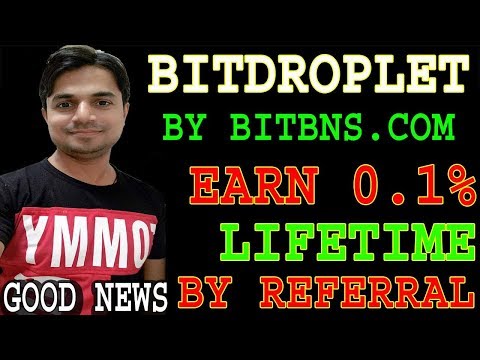 Bitdroplet SIP program | invest 400 weekly in bitdroplet SPP | Earn 0.1% by referral lifetime