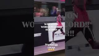 Download lagu 1:59:30 #WORLD_RECORD by 🇰🇪Sabastian Sawe at the #LondonMarathon #historymade #viralreelsシ #Love#Run mp3