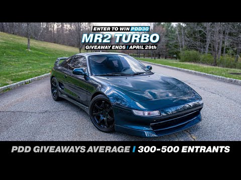 Prime Driven Daily 30 - 1992 Toyota MR2 Turbo - T-Top Fun!! - GEN3 3SGTE - LSD transmission