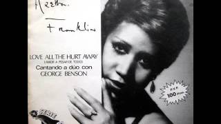 Aretha Franklin - Love All The Hurt Away / You Can&#39;t Always Get What... - 7&quot; DJ Promo Spain - 1981