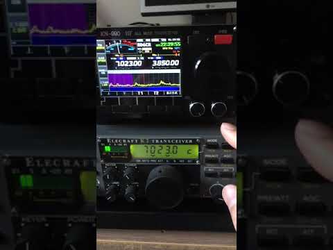 KN990 vs. K2 CW weak signal
