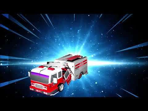 911 Fire Truck Real Robot Transformation Game