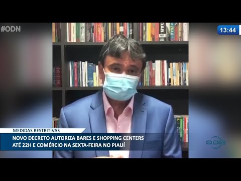 Novo Decreto autoriza bares e shoppings até 22h e comércio na Sexta 19 04 2021
