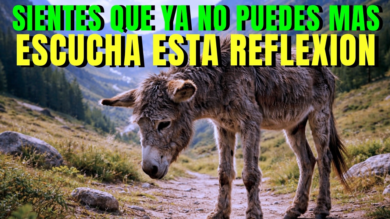 Cuando SIENTAS Que NO PUEDES Más | Una Reflexión Que Cambiará Tu Día | reflexión gratitud motivación