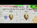 Baldi S Basics Super Duper Ultra Fast Edition Full Gameplay