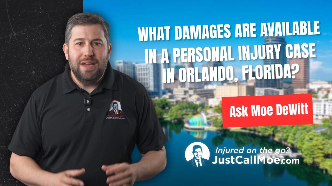 What damages are available in a personal injury case in Orlando, Florida?
