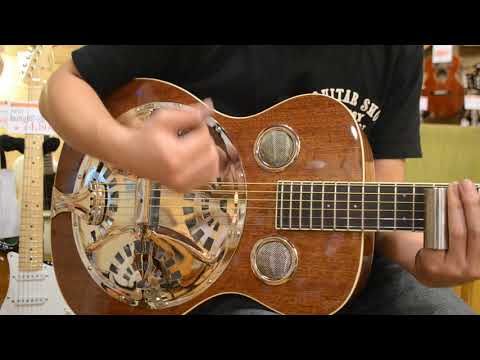 Regal RD-30M  Studio Series Resophonic Custom Mahogany Spider-Cone Acoustic Blues Resonator Guitar. image 13
