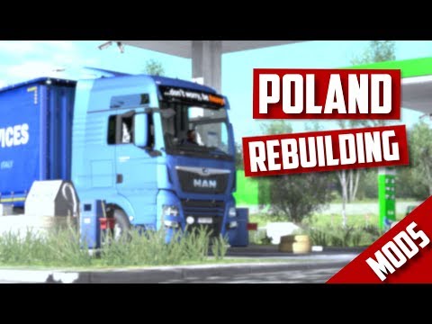 Euro Truck Simulator 2 Poland Rebuilding + ProMods | Timelapse | Toast 🚚