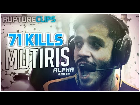 MUTIRIS FAZ 71 KILLS EM FACE IT