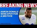 Aaron Donald wins Defensive Player of the Year award [NOT TJ WATT] | CBS Sports HQ