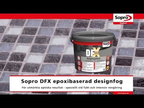 Sopro DFX epoxibaserad designfog