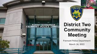 Download the video "District 2 Community Meeting"