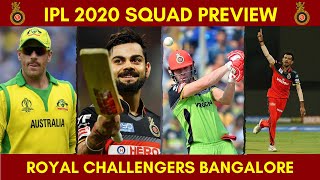 IPL 2020 Squad Preview: Royal Challengers Bangalore | Can RCB win the Title?