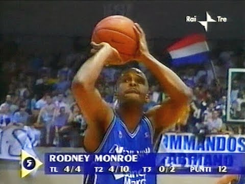 A2 Play off 2000/'01 Sicc Jesi - B. Marche Fabriano Basket 92-105 (RAI)