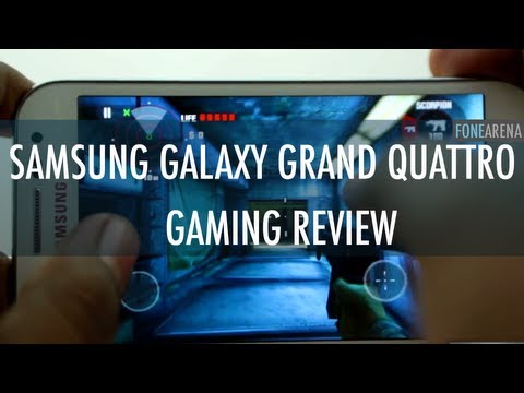 Samsung Galaxy Grand Quattro Gaming Review