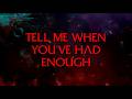Evanescence Tell Me When You Ve Had Enough Official Visualizer