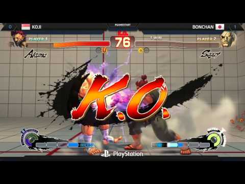 FVCUP2015 Top 8 Winner semi Koji vs Bonchan #gamestartasia