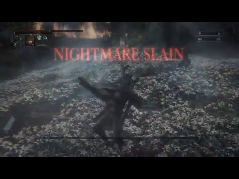 Bloodborne Main Game True Ending Final Boss - Moon Presence